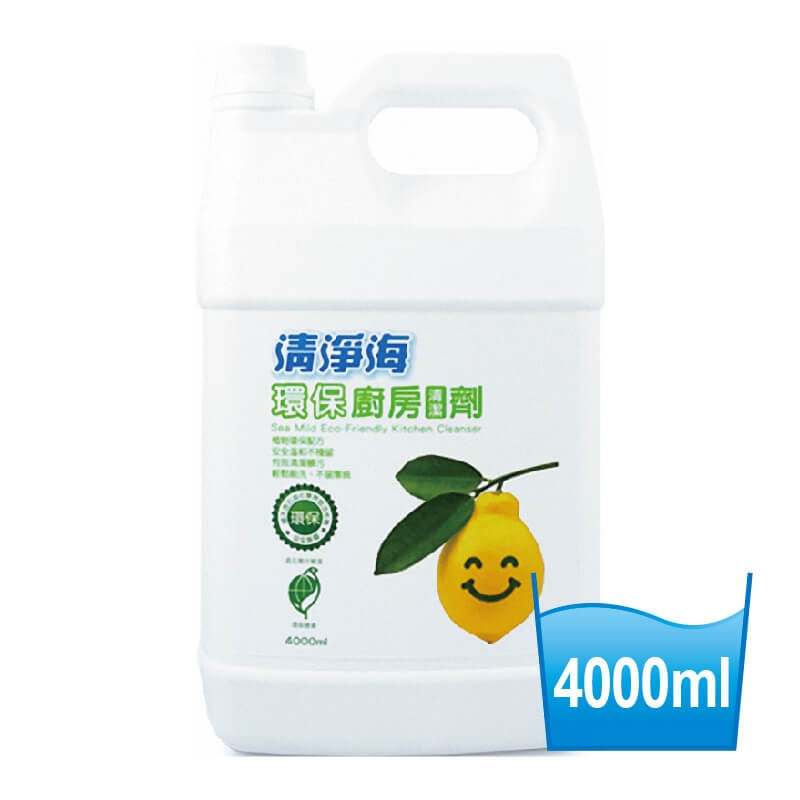 清淨海廚房清潔劑(1加侖×4桶)