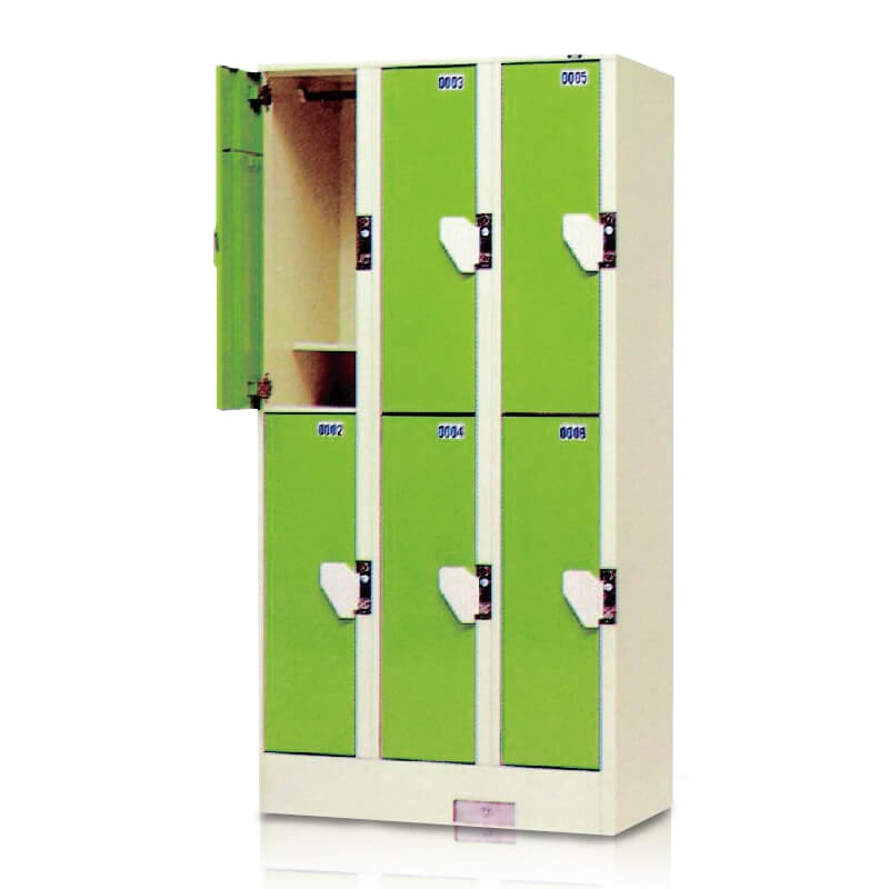6格投幣式寄物櫃（SC-326）