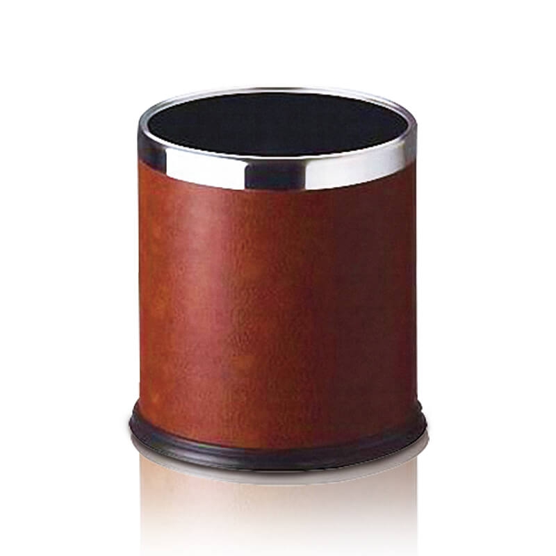 酒紅色人造皮雙層桶（SK-506）