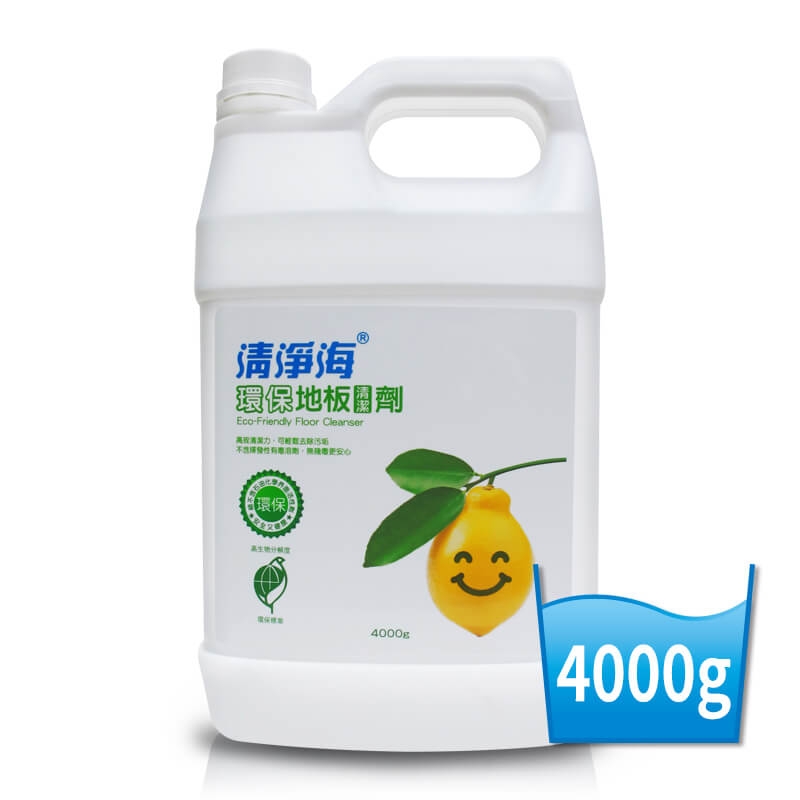 清淨海環保地板清潔劑（1加侖×4桶）