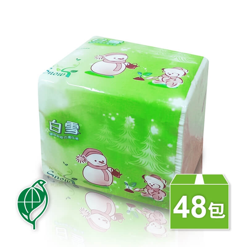 白雪環保單抽式衛生紙