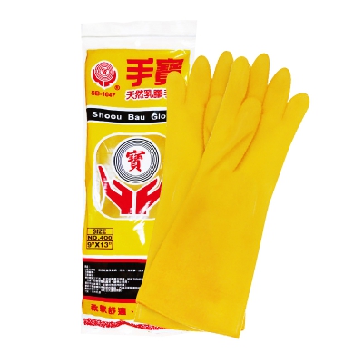 手寶乳膠手套(12雙/包)