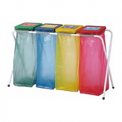 四分類資源回收架