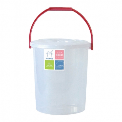 透明附蓋水桶（18L）