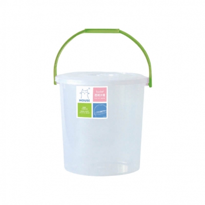 透明附蓋水桶（13L）