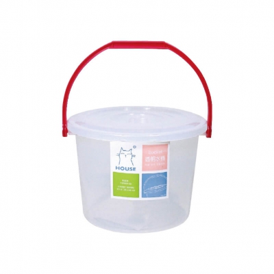 透明附蓋水桶（4L）