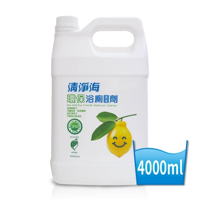 清淨海環保浴廁清潔劑（1加侖×4桶）