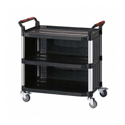 三層工作推車-大型圍邊