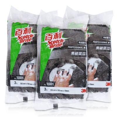 3M焦炭專用菜瓜布（1001）