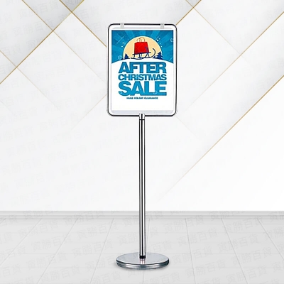 P7-45夾扣式雙面海報架