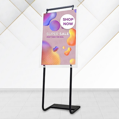 PB-172BK曲線造型展示架（質感黑）