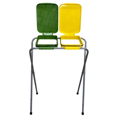 SP-02二分類鋼管烤漆資源回收架