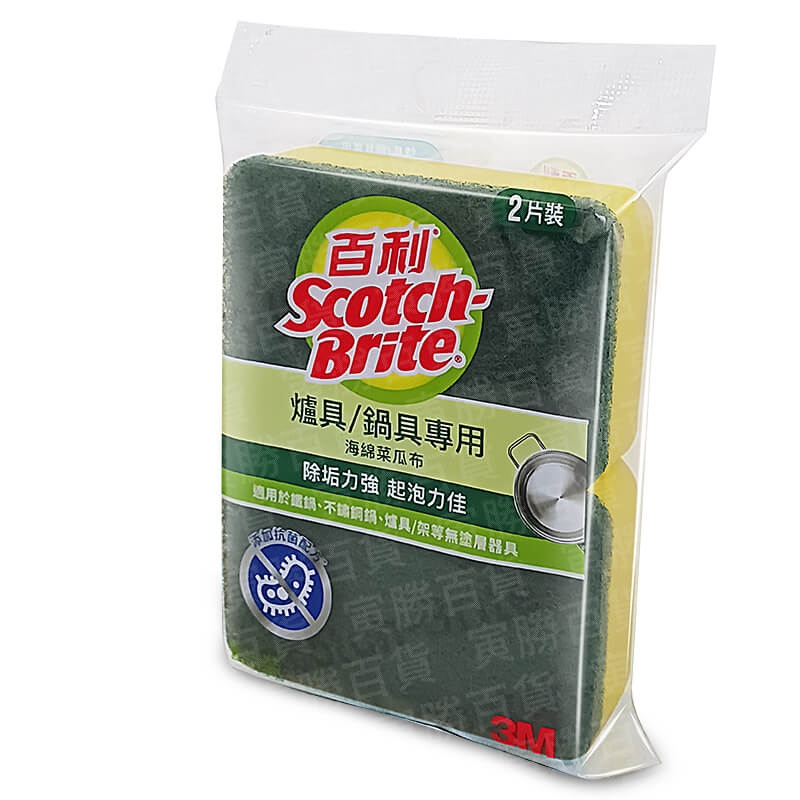 3M餐廚專用海綿菜瓜布