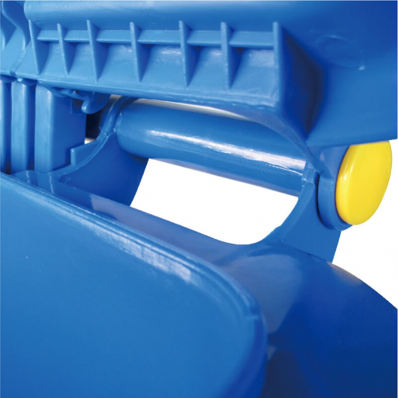 E60腳踏垃圾桶（藍色 / 60公升）