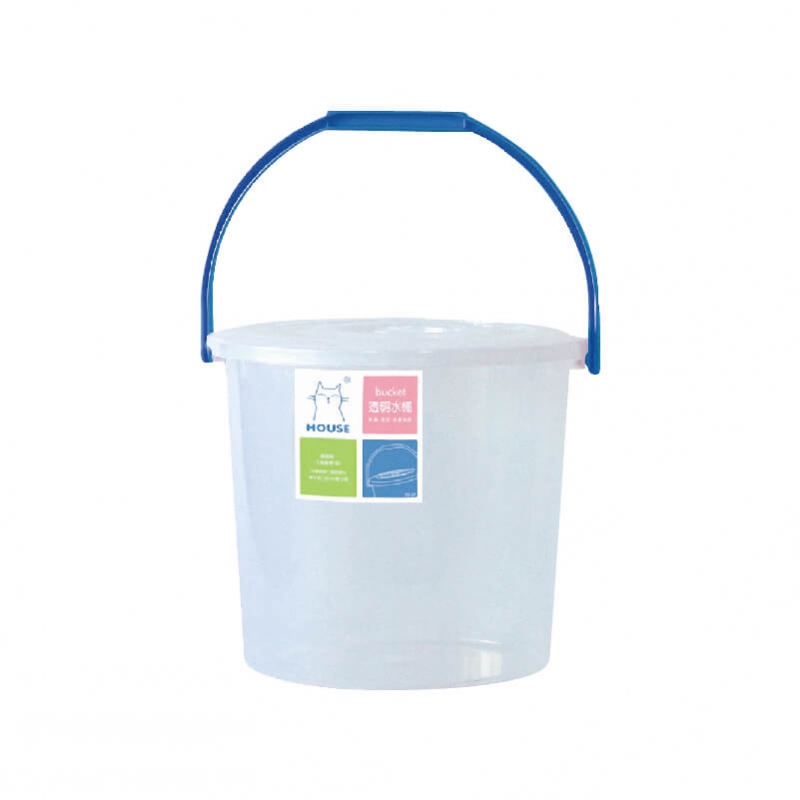 透明附蓋水桶（7L）