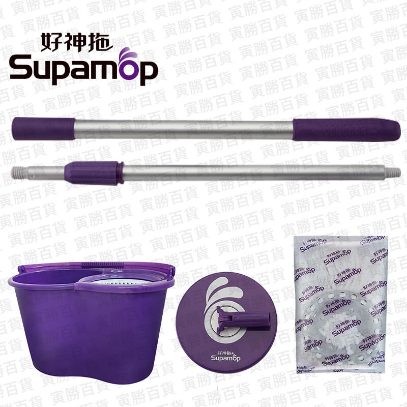 好神拖輕巧手壓旋轉拖（布盤1入）