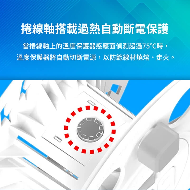 成電牌多用途輪座式延長線