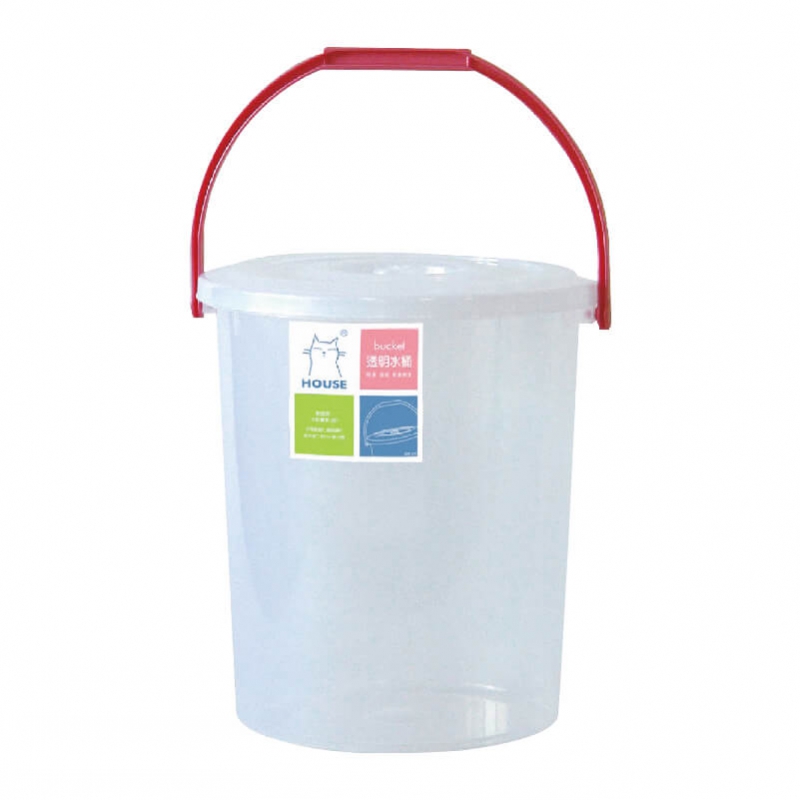 透明附蓋水桶（18L）