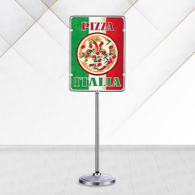 P7-63夾扣式雙面海報架