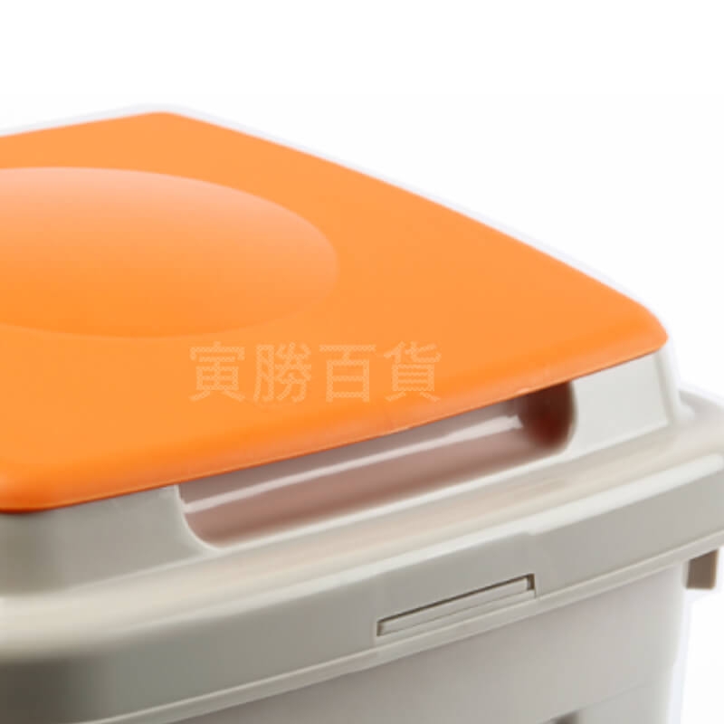 日式覆蓋垃圾桶42L