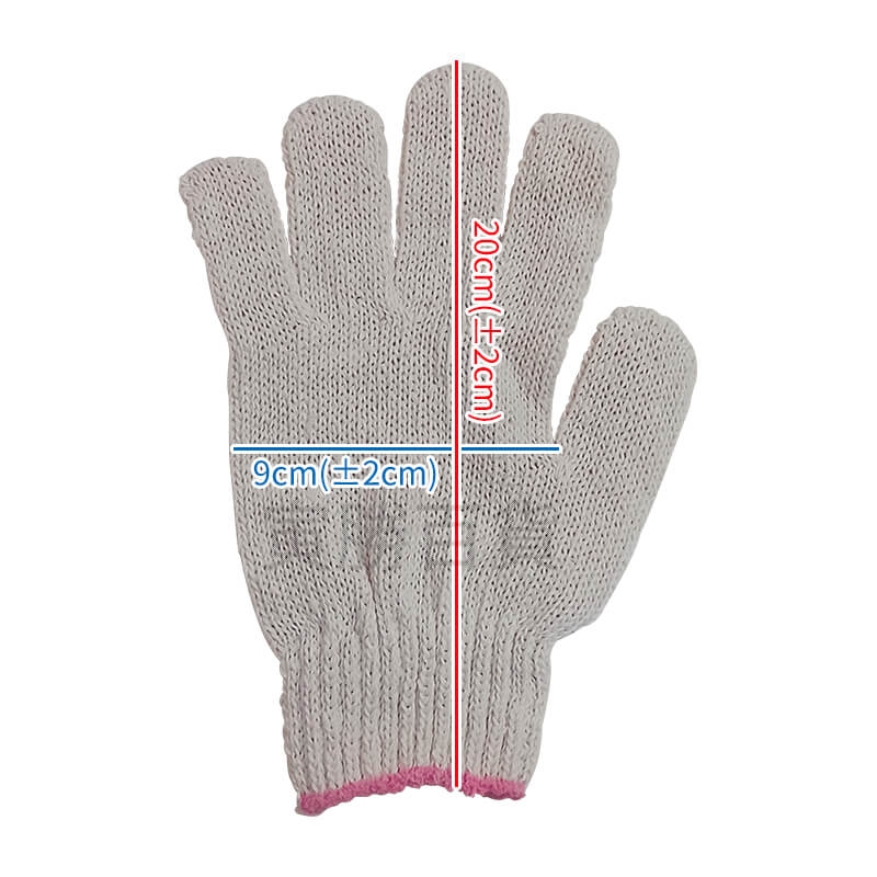 白色棉紗手套（女用款）