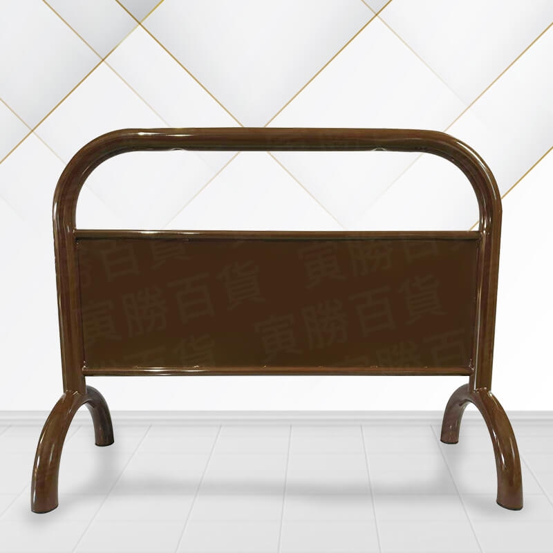  咖啡色烤漆拒馬