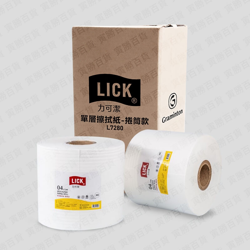 L7280捲筒款單層擦拭紙(無點斷)