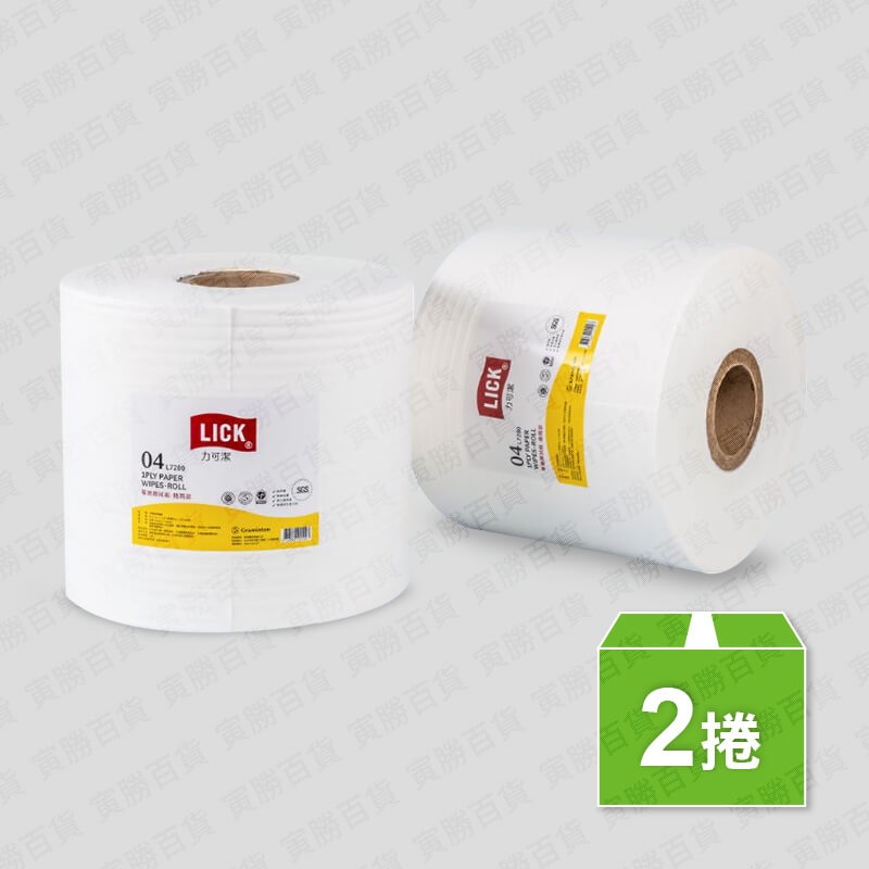 L7280捲筒款單層擦拭紙(無點斷)