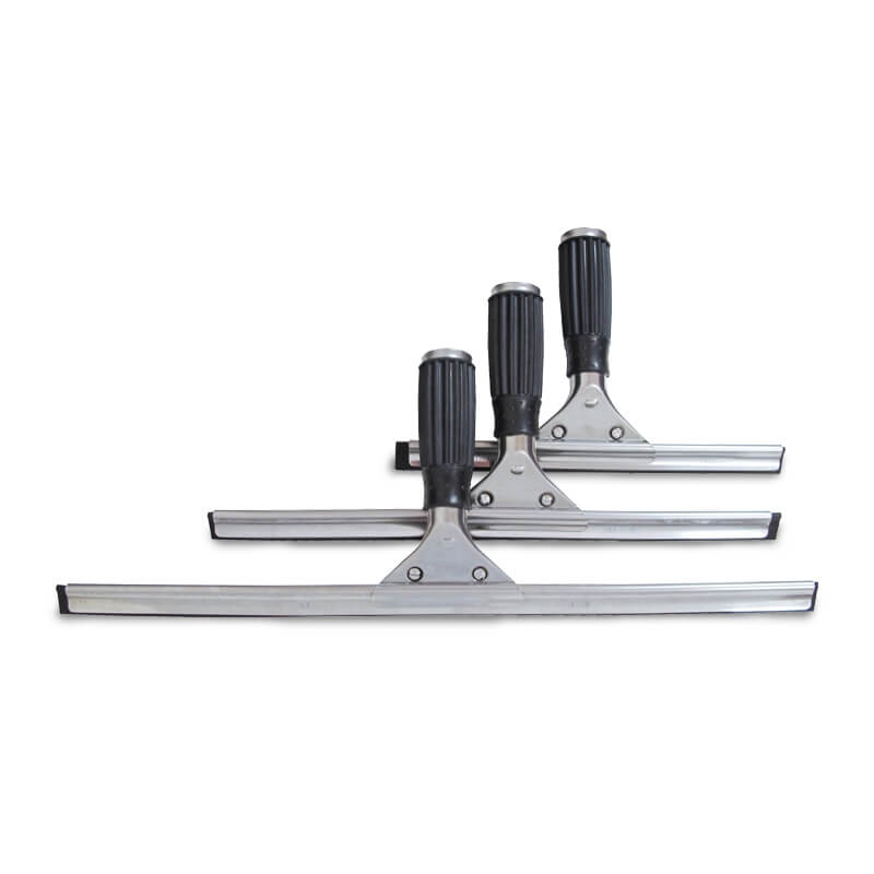 玻璃刮刀組(25cm / 不鏽鋼握柄)